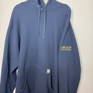 Ariat 2XL Tall Rebar Hoodie Men’s EUC – Durable Workwear, High Quality